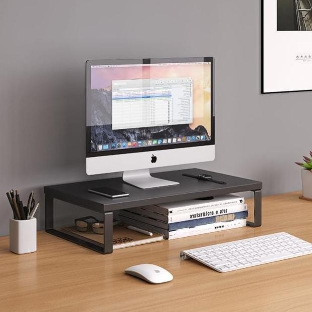 Monitor Stand Rak Monitor Tatakan Monitor Komputer Meja Monitor Minimalis