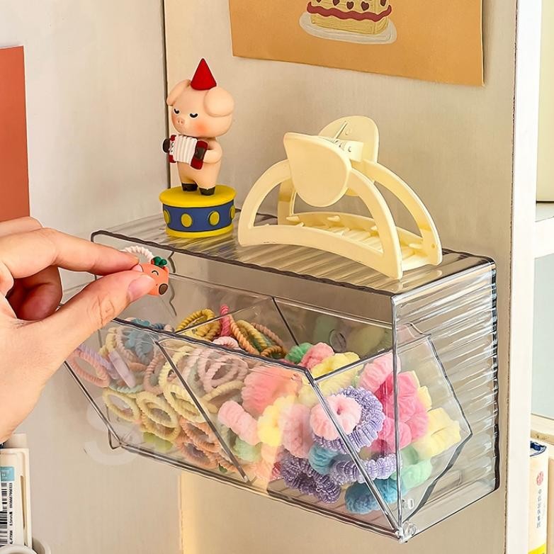 Kotak Laci Aksesoris Kotak Penyimpanan Serbaguna Laci mini Perhiasan Tempel Tempat Perhiasan Cincin 