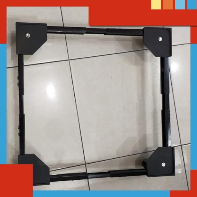 KULKAS Aqua Japan RODA ALAS Tatakan Freezer 1 Pintu 2 Showcase Besi