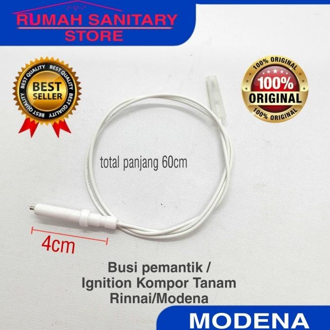 Busi Pemantik / IGNITION Pin Kompor Tanam MODENA Api Tungku Besar Ori