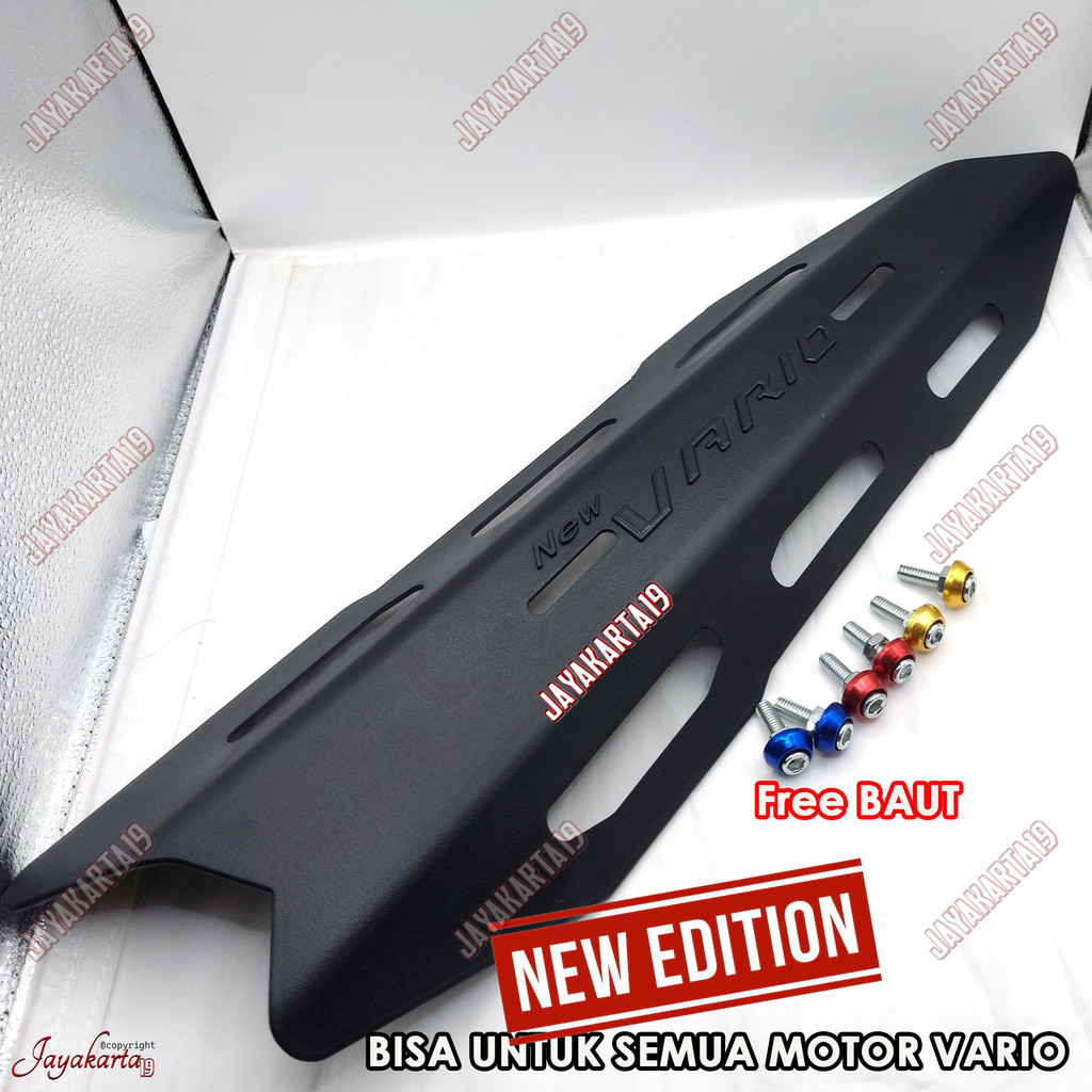 COVER KNALPOT VARIO 110 TECNO VARIO 110 FI VARIO 125 150 OLD KZR ALL NEW KEYLESS FREE BAUT