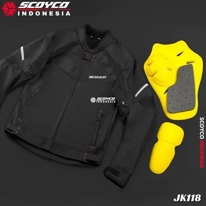 Jaket Touring Protektor Mesh Riding Jacket Scoyco JK118