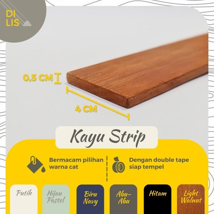 Terlaris KAYU STRIP/ LIST KAYU STRIP/ WAINSCOTING WALLMOULDING SALE