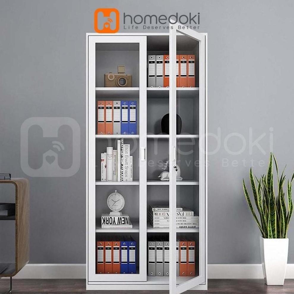 Lemari Arsip Sekolah/Lemari Arsip Kantor/Lemari arsip besi kaca/Lemari Besi Arsip