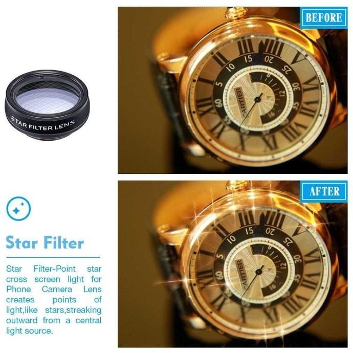 Grosir Lensa Kamera Hp Smartphone 10 In 1 Lens Fisheye Macro Wide Tele Cpl Kale Filter