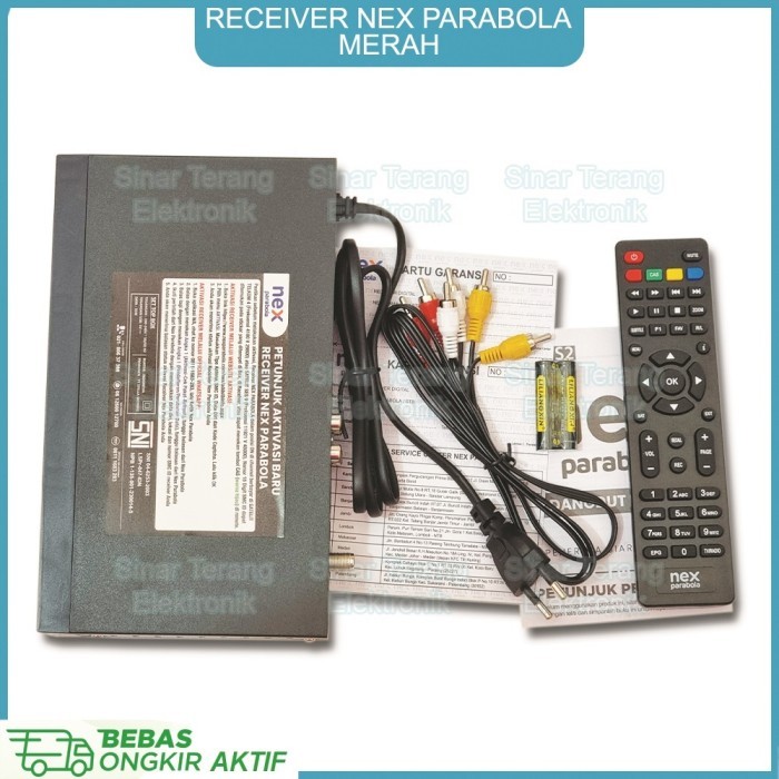 ready stok nex parabola dangdut merah original