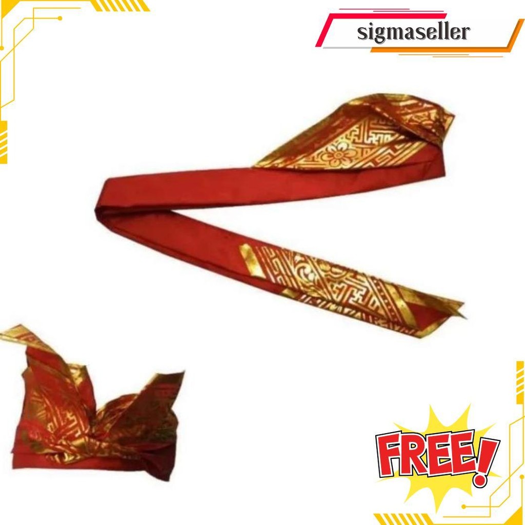 Udeng Bali Prada_Udeng Bali Belum Jadi_Udeng Bali Motif Kotak Terlaris