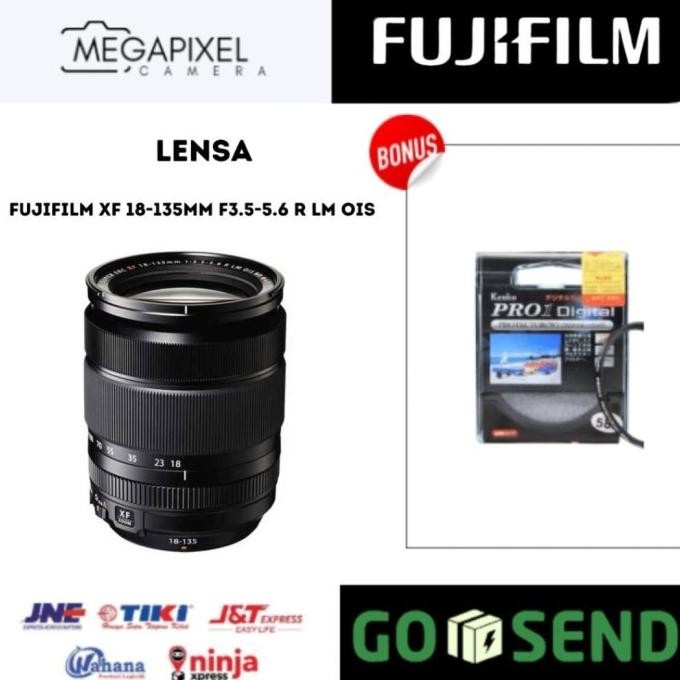 Promo Fujifilm Xf 18-135Mm F3.5-5.6 R Lm Ois Fujinon - Lensa Fujifilm 18-135