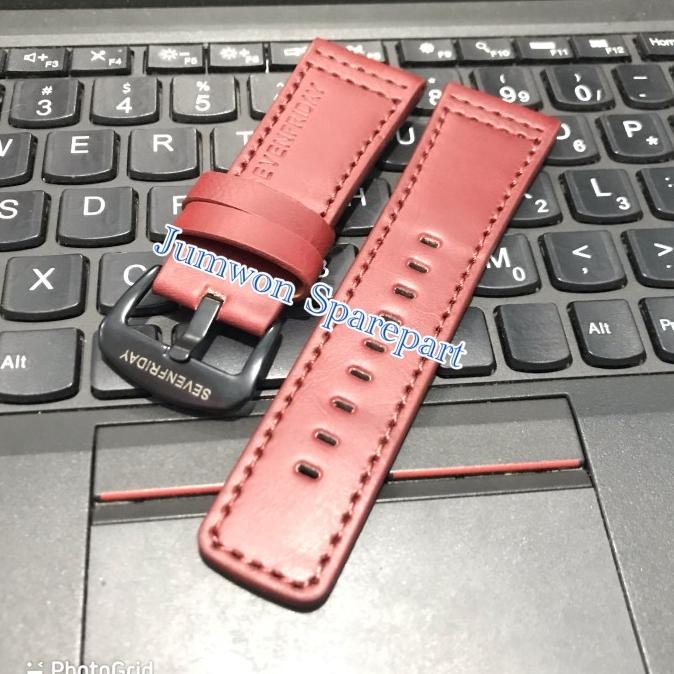 Tali Kulit Jam Tangan SF Strap Tali Kulit Jam Tangan Seven 28mm murah