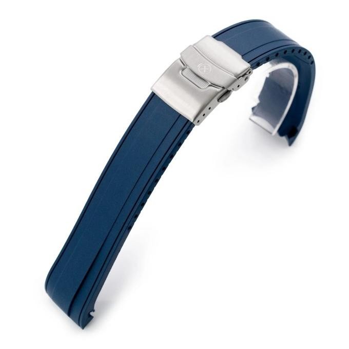 22mm Strap-X Pro Rubber Strap BlRU Jam SEIKO 5 SRPD GMT SSK003 murah