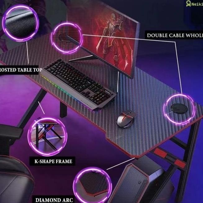 Meja Gaming / Meja Komputer Laptop / Meja Kerja / Gamer Table Z15A1