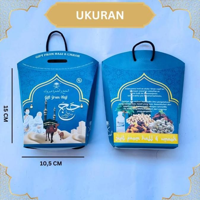 

Dus Box Kotak Kosong Unik Oleh2 Oleh-Oleh Haji dan Umroh 50 pcs murah