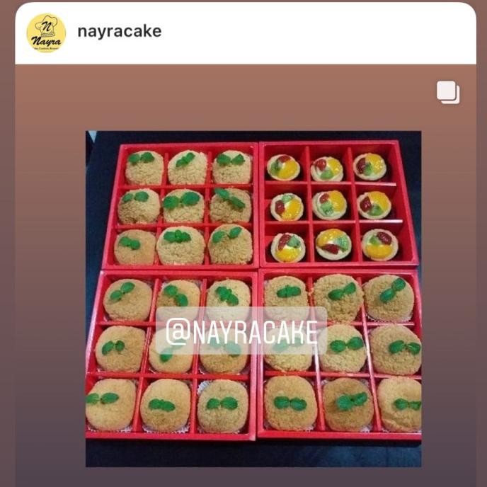 

Box Nastar Plus Sekat murah