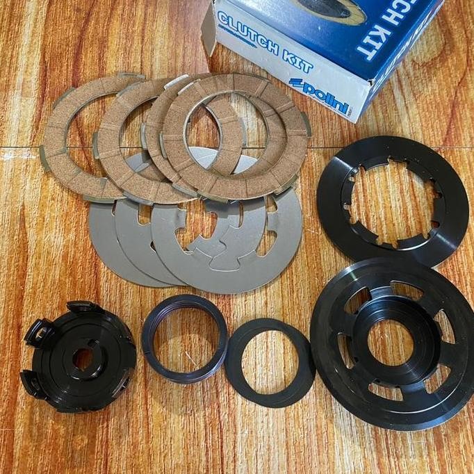 kopling set polini mola wave vespa smallframe pts special darling