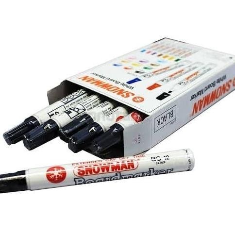 

TERBARU - [PER PACK] SPIDOL SNOWMAN WHITEBOARD / PERMANENT