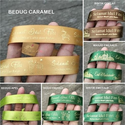 

GALB-276 : Pita Lebaran Saten Import Poli Emas 2 cm (per rol 20y) murah