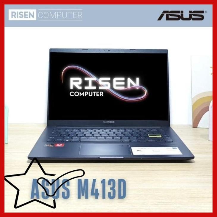 [SLS] Second LAPTOP ASUS M413D AMD Ryzen 5 3500U RAM 8GB SSD 256GB Notebook 14inch Seken Bekas