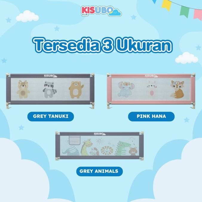 Grosir [Harga Per Sisi] Kisubo Baby Bed Rail Safe Bed Rails Sekat Kasur Pembatas Aman Pagar Kasur Pe