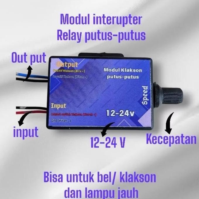 Modul Klakson Putus Putus 12Volt/24Volt Truck Pickup L300 Canter Dll Bisa Untuk Lampu Jauh New Stok