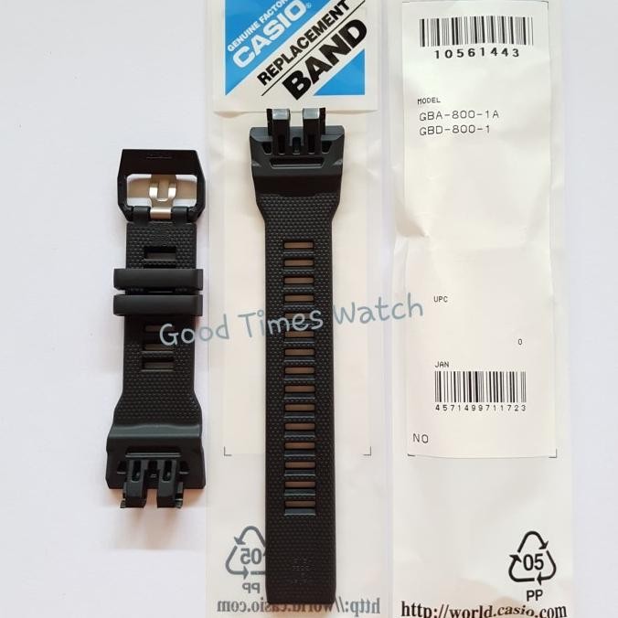 STRAP G-SHOCK GBA-800 / GBD-800 / GBA 800 GBD 800 Casio Original murah