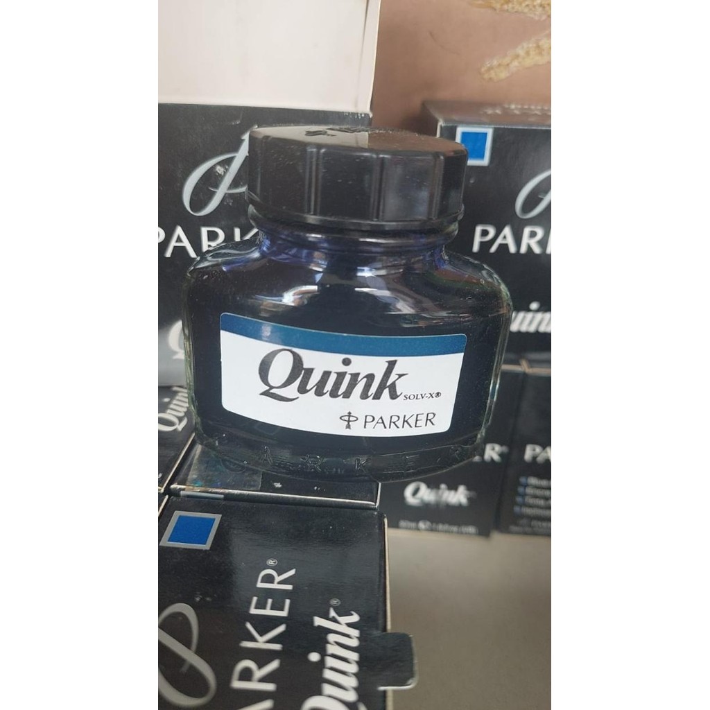 

TERBARU - Parker Quink Ink Bottle Fountain Pen - Blue-Black