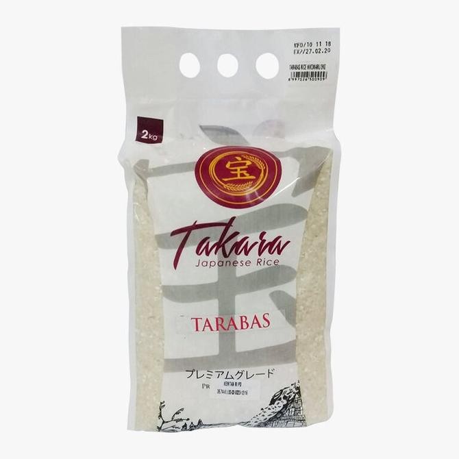 

Beras Jepang - Takara Tarabas Japonica - Beras Sushi Onigiri 2 kg IS81