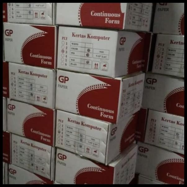 

Kertas Continouns Form 2Ply Rangkap 2 9.5 Bagi2