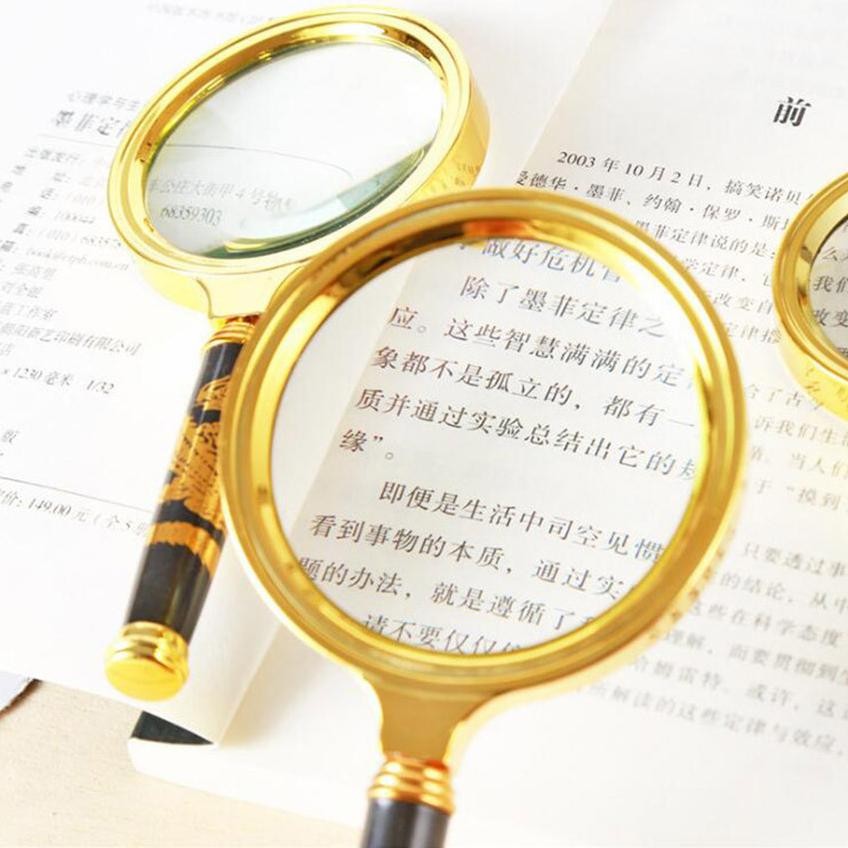 

Premium Kaca Pembesar Motif Naga Dragon / Handheld Magnifier / Premium Magnifier Glass High Quality