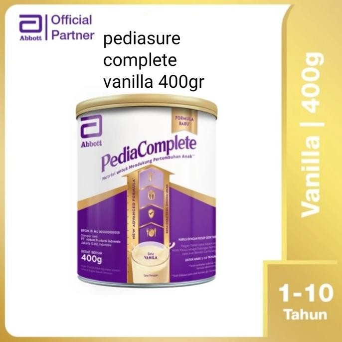 Murah Pediasure Complete Vanila 400Gr / Complete Vanilla 400 Gr Pediasure
