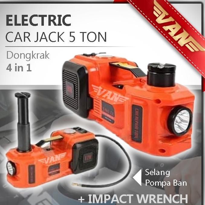 Special Price Dongkrak Elektrik 5 Ton / Dongkrak Electric / Dongkrak Mobil 4In1