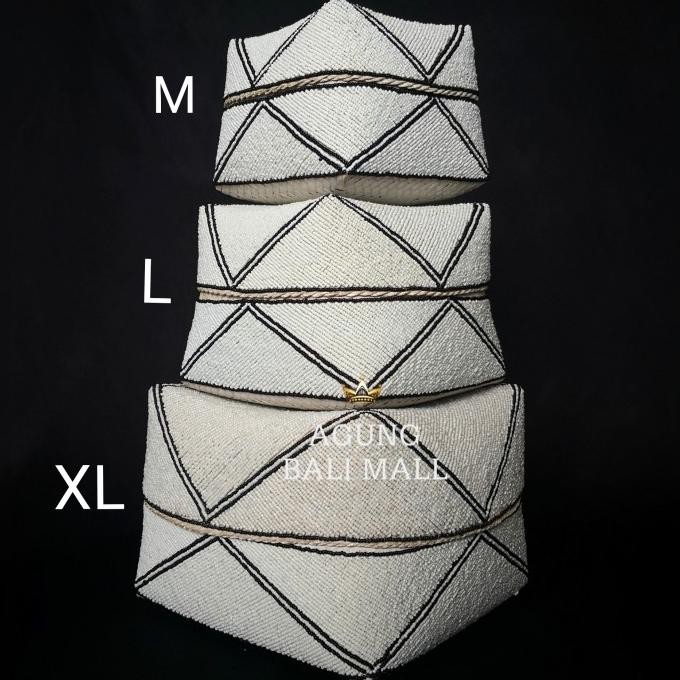populer] Beaded box | sokasi manik-manik Bali set of 3 | box Bali dekorasi