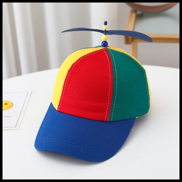 Terlaris Topi Baling Baling Anak Dewasa Lucu Topi Helikopter Hat Best Seller