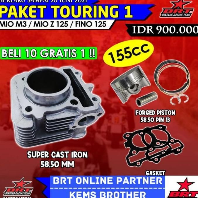 BLOK BRT MIO M3 BRT FINO 125 BRT ORIGINAL BRT ORIGINAL