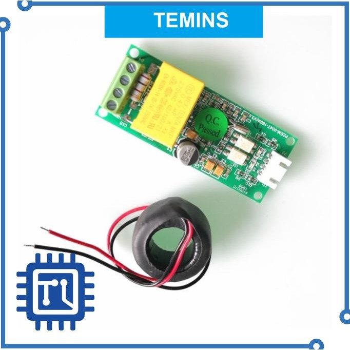 PZEM-004T 100A 10A SENSOR TEGANGAN, ARUS, FAKTOR DAYA DAN FREKUENSI ORIGINAL DAN TERPERCAYA