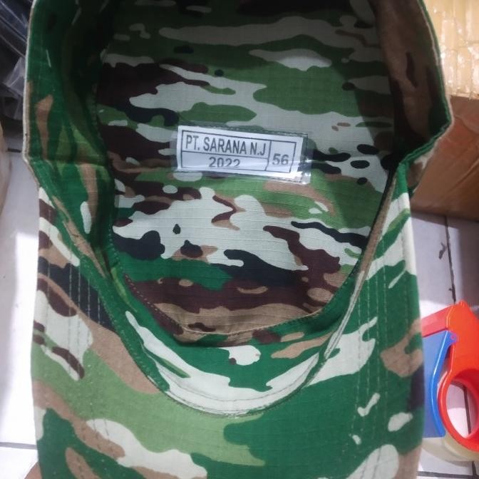 TOPI PED/TOPI KOMANDO NKRI TNI AD ORIGINAL