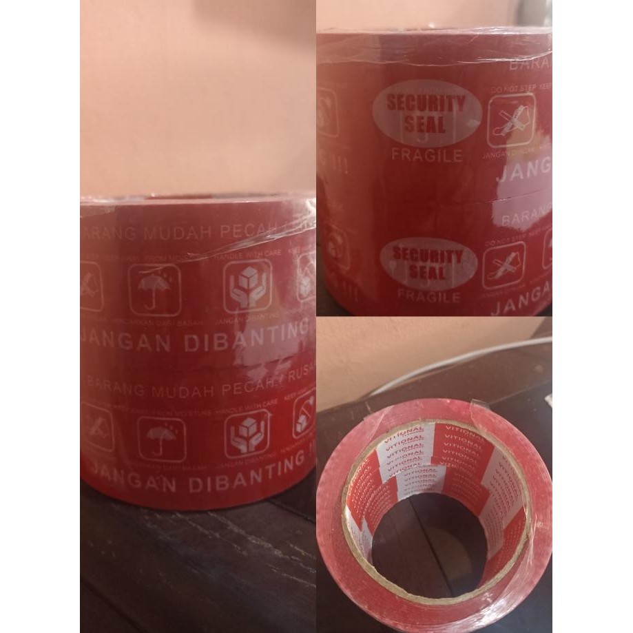 

><><><] Lakban fragile jangan dibanting 48 mm x 100 yrad