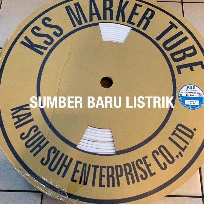 

Marker Tube / Marking Tube Original Kss Omt 4.5 Wire 4Mm New Stok