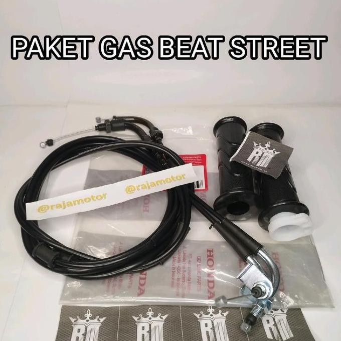 PAKET KABEL GAS TALI GAS SELOSONG GAS HANDGRIP BEAT STREET ORIGINAL