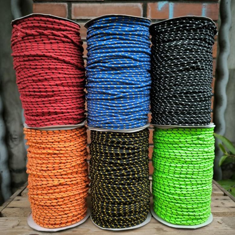 Tali Prusik 4 MM Panjang 1 Roll 100 Meter