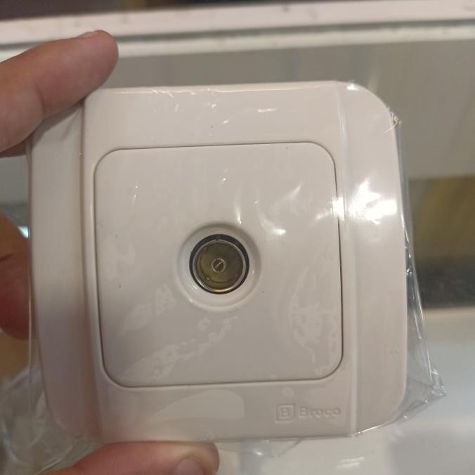 Promo Colokan Kabel Antena TV Broco Galeo 1 gang tv outlet COD