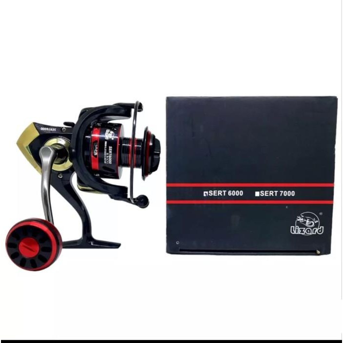 (Diskon) Reel Lizard Sert 2000/3000/4000/5000/6000 Power Knob- Spinning Bestseller
