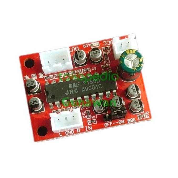 NJM2150 Preamplifier Audio High Low Bass Clarity BBE JRC2150