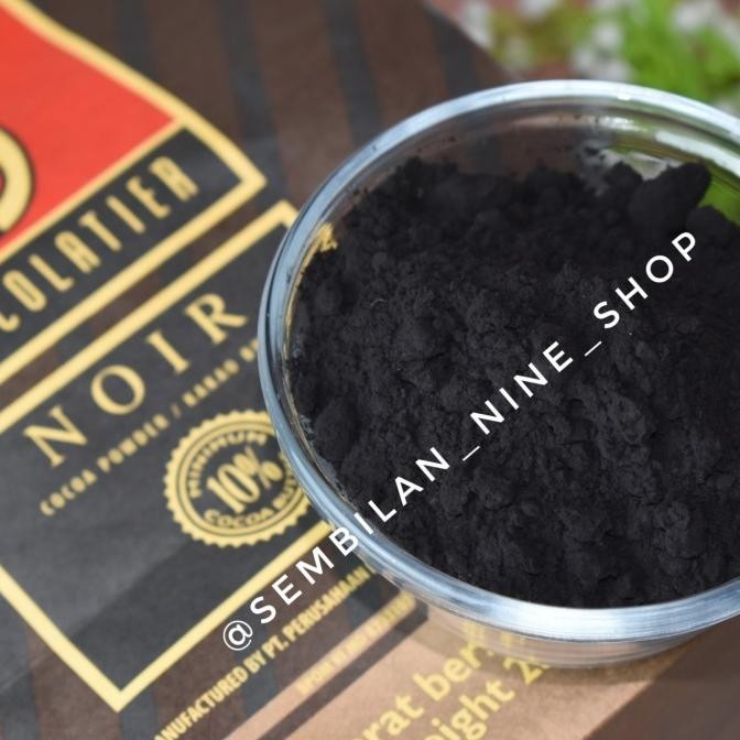 

BARU TULIP NOIR BLACK COCOA POWDER 250 GRAM REPACK WARNA HITAM CHARCOAL