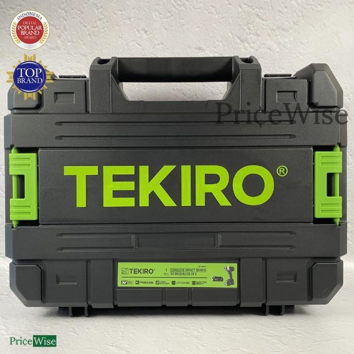 >*>*>*>*] Cordless Impact Driver XV Brushless 20V Tekiro / Mesin Bor Baterai