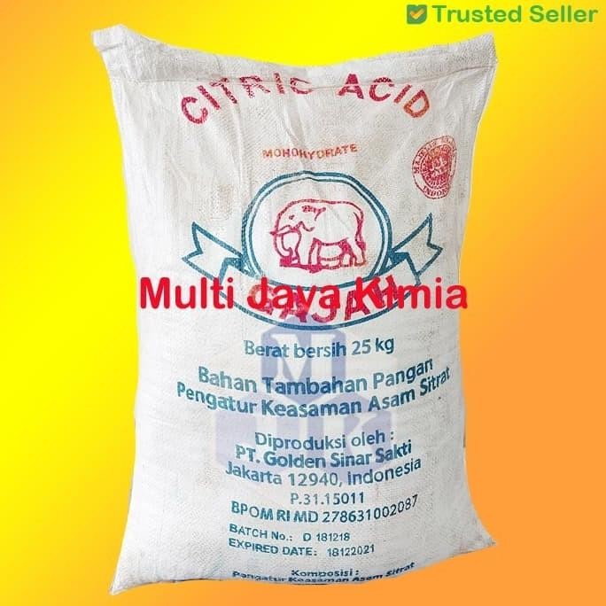 

Terbaru Citric Acid Monohydrate / Asam Sitrat 25Kg