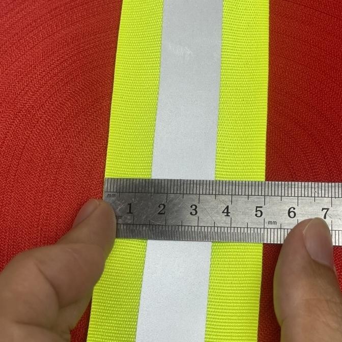 

Pita Scotlight Skotlet Scotlite Kain 5 Cm Hijau Stabilo Silver Meteran Co