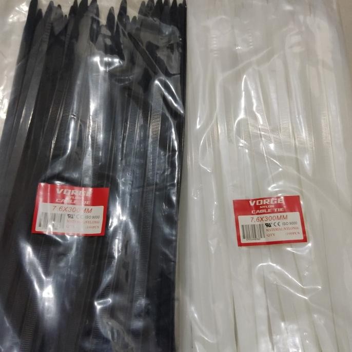 

ready Kabel Tis 30 cm x 7,6 | CV-300S FORT |Cable Ties 30cm fsm 8 x 300 7.6 murah