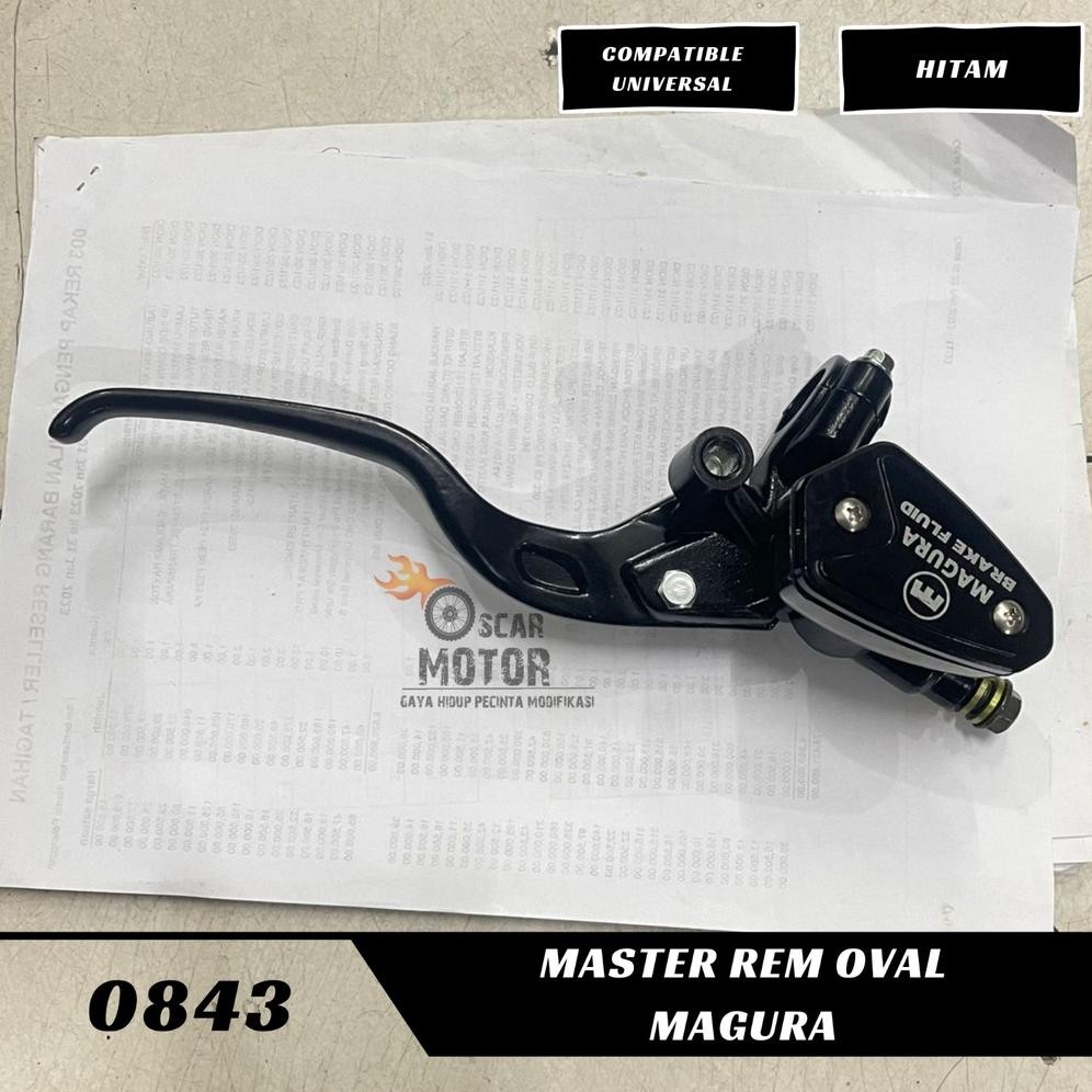 Master Rem Magura Black Oval Kapal Segi Panah Universal murah