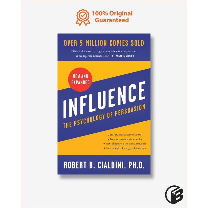 

[ Zen Hugliving ] Buku Import Influence By Robert B. Cialdini (Original Paperback)
