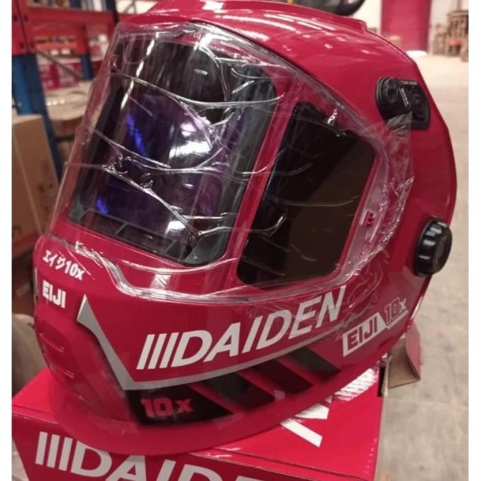 Eiji10X Helm Las Quality Daiden Jepang Topeng Las Otomatis Eiji 10X Co